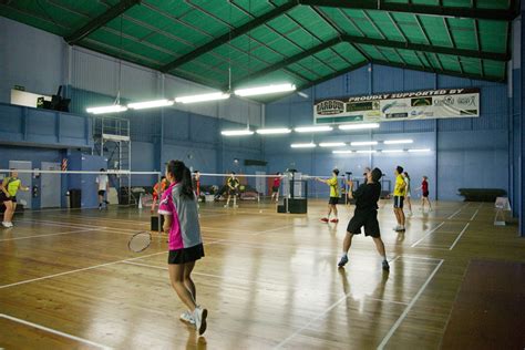 badminton club in de buurt van park